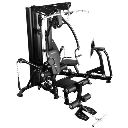 Atlas Do Ćwiczeń Domowa Siłownia Z Ławką Regulowane Ramiona + Stos HMS