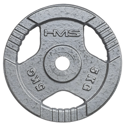 Obciążenie Żeliwne Talerz Hammertone Na Gryf Do Treningu Siłowego 5 kg HMS