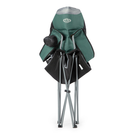 NILS Krzesło Plażowe Turystyczne Składane Kempingowe Ogrodowe + Pokrowiec