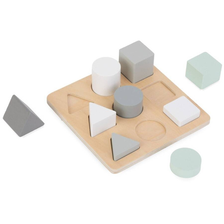 Drewniana Układanka Edukacyjna Sorter Kształtów