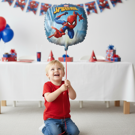 Balon Foliowy Dekoracyjny Spiderman Na Przyjęcie Urodziny Dla Dziecka 18”