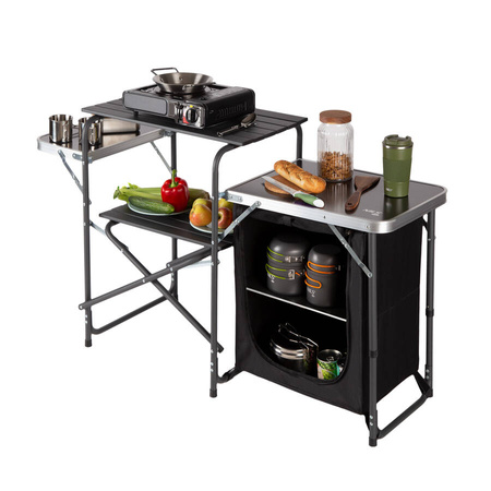 Szafka Turystyczna Kuchnia Kempingowa Składana Przenośna Na Żywność NILS