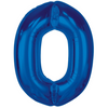 Balon Foliowy Dekoracja Na Urodziny Rocznice Jubileusze GODAN 92 cm Cyfra 0