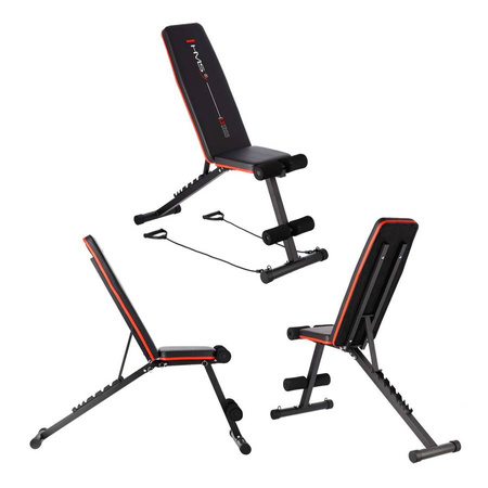 HMS Ławka Treningowa Wielofunkcyjna Pod Sztangę Składana Regulowana