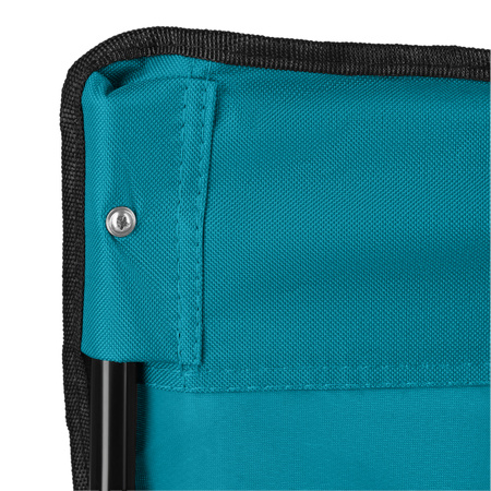 Krzesło Turystyczne Składane Kempingowe Plażowe Ogrodowe + Pokrowiec NILS