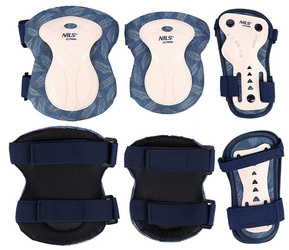 NILS Zestaw 6 szt. Ochraniaczy Na Rolki Rower