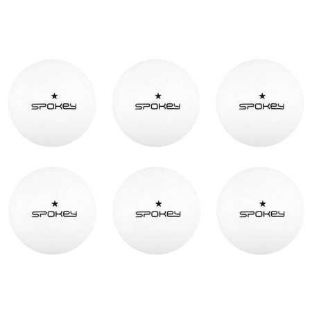 Zestaw 6 szt. Piłeczek Do Tenisa Stołowego Ping Ponga * SPOKEY