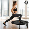Trampolina Fitness Domowa Sportowa Czarna 91 cm Do 100 kg HyperMotion