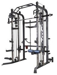 Atlas Suwnica Smitha + Gryf Do Ćwiczeń Treningu Siłowego Fitness HMS