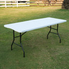 Stół Ogrodowy Cateringowy Składany Bankietowy Turystyczny 180x74cm +2 Ławki
