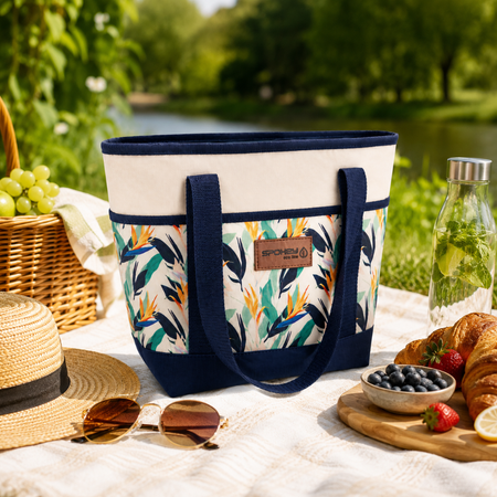 Torba Termiczna Na Lunch Jedzenie Izolacyjna Plażowa Turystyczna Piknik 12L