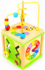 TOP BRIGHT 4w1 Drewniana Kostka Edukacyjna Sorter