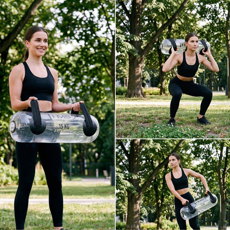 Worek Treningowy Powerbag Wypełniany Wodą Do Ćwiczeń Crossfit 15 kg HMS
