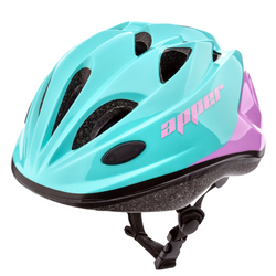 Kask Rowerowy Regulowany Dziecięcy Ochronny Otwory Wentylacyjne METEOR