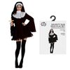 Strój Zalotna Zakonnica Halloween Przebranie Habit Siostra Zakonna + Krzyż