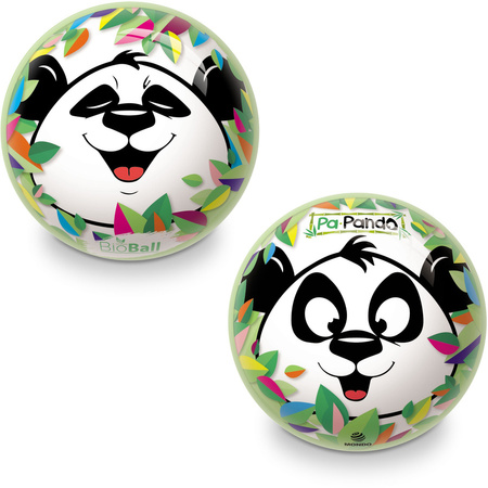 MONDO Piłka Nożna Gumowa Dla Dzieci BioBall 230 mm PANDA