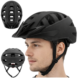 Kask Na Rower Rolki Ochronny Regulowany Wentylowany Z Daszkiem SPOKEY
