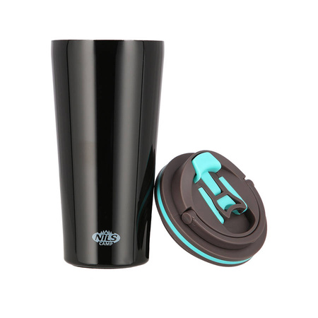 Kubek Termiczny Termos Turystyczny Stalowy Butelka Na Kawę Herbatę 500 ml