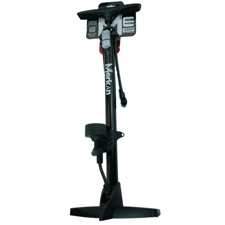 MERKAN Pompka Rowerowa Z Manometrem Do Roweru Podłogowa Warsztatowa