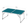 Stół Ogrodowy Plażowy Składany Turystyczny Niski Na Taras Niebieski NILS