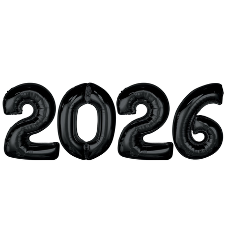 Balony Foliowe 2026 Na Nowy Rok Sylwestra Duże 92cm Girlanda Happy New Year