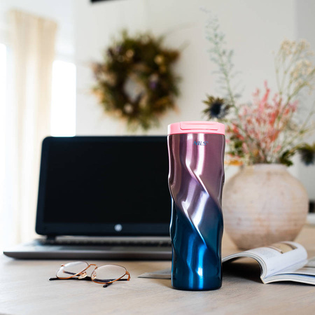 Kubek Termiczny Termos Turystyczny Stalowy Butelka Na Kawę Herbatę 500 ml