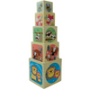 MERKAN Wieża Piramidka Sorter Piramida Z Figurkami Zwierząt Farma