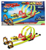 Tor Wyścigowy Samochodowy Pull Back Dla Dzieci 550 cm + 4 Samochody