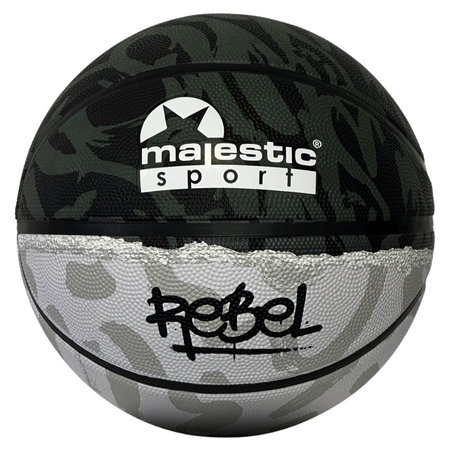 Piłka Do Koszykówki Kosza Treningowa Rekreacyjna Czarna Rozmiar 5 + Pompka