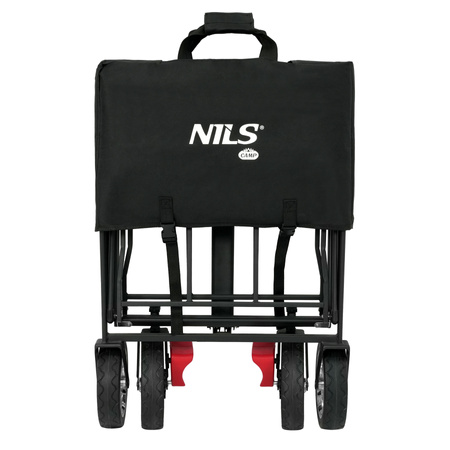 Wózek Turystyczny Plażowy Transportowy Kempingowy Składany Z Uchwytem NILS