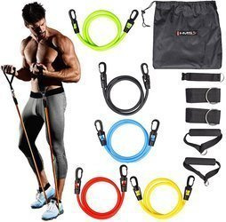 HMS Zestaw Gumy Oporowe Do Ćwiczeń Crossfit