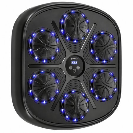 Elektroniczna Tarcza Bokserska Bluetooth Na Ścianę Z Głośnikiem + Rękawice