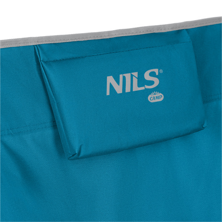 Krzesło Turystyczne Składane Kempingowe Plażowe Ogrodowe + Pokrowiec NILS