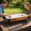 Stół Do Cymbergaja Air Hockey + 2 Krążki Gra Zręcznościowa Dla Dzieci NILS