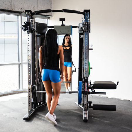 Atlas Wielofunkcyjny Suwnica Smitha Ze Stosem Do Ćwiczeń Siłowych Treningu