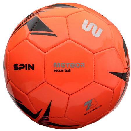 Piłka Nożna Meczowa Treningowa Rekreacyjna Na Trawę Halę Rozmiar 3 METEOR
