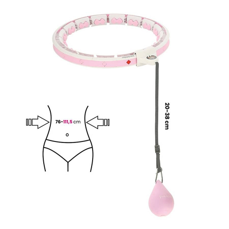 HMS Hula Hop Odchudzające Z Wypustkami I Obciążnikiem