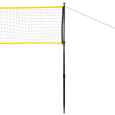 Siatka Do Rekreacyjnej Gry W Badmintona 630 cm + Słupki Teleskopowe NILS