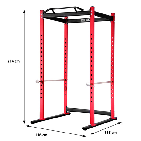 HMS Wielofunkcyjna Składana Klatka Treningowa Do Ćwiczeń Domowa Siłownia