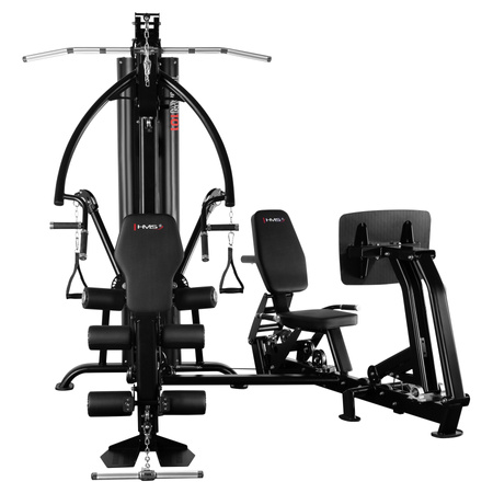 Atlas Do Ćwiczeń Domowa Siłownia Z Ławką Regulowane Ramiona + Stos HMS