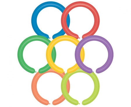 Balony Rurki Do Modelowania Skręcania Kolorowe Dla Animatora 100 szt. GEMAR