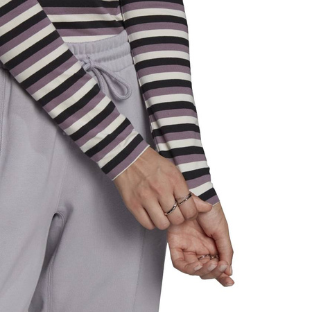 Bluzka Koszulka Damska Elegancka Modna Z Długim Rękawem Bawełniana ADIDAS