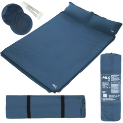 NILS Mata Samopompująca Dwuosobowa Z Poduszką