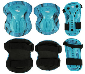 NILS Zestaw 6 szt. Ochraniaczy Na Rolki Rower