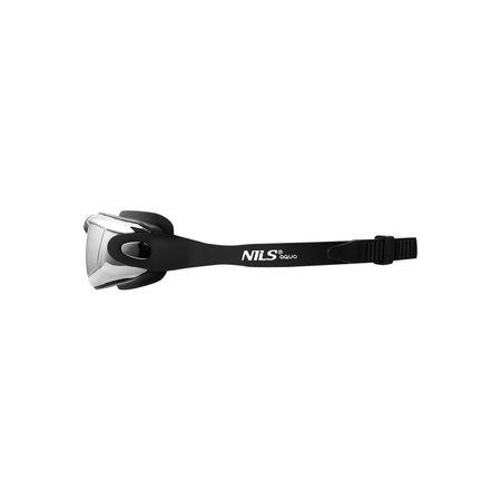 NILS Okularki Pływackie Do Pływania Na Basen Czarne