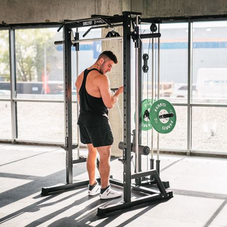 Atlas Wielofunkcyjny Suwnica Smitha Na Wolny Ciężar Do Ćwiczeń Siłowych HMS