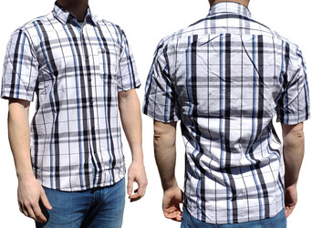 Armani Exchange Koszula Męska Bawełniana Slim Fit