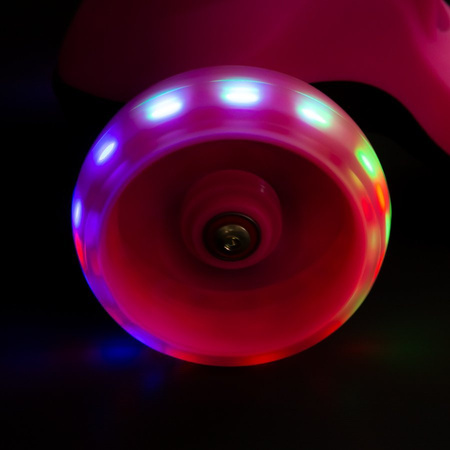 NILS Hulajnoga Dziecięca Jeździk 2w1 Kółka LED