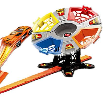 Tor Samochodowy Wyścigowy Dla Dzieci 174 cm + 2 Samochody