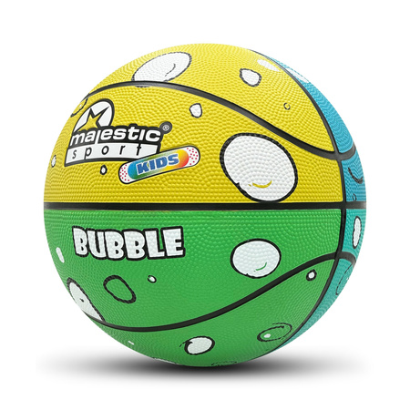 Piłka Do Koszykówki Kosza Treningowa Rekreacyjna Kolorowa Rozmiar 4 MAJESTIC